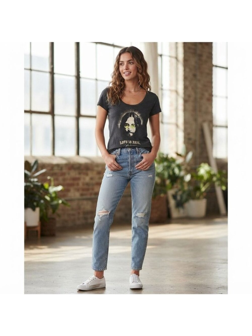 Live Nation John Lennon Shirt Size XS  “Love Is Real”